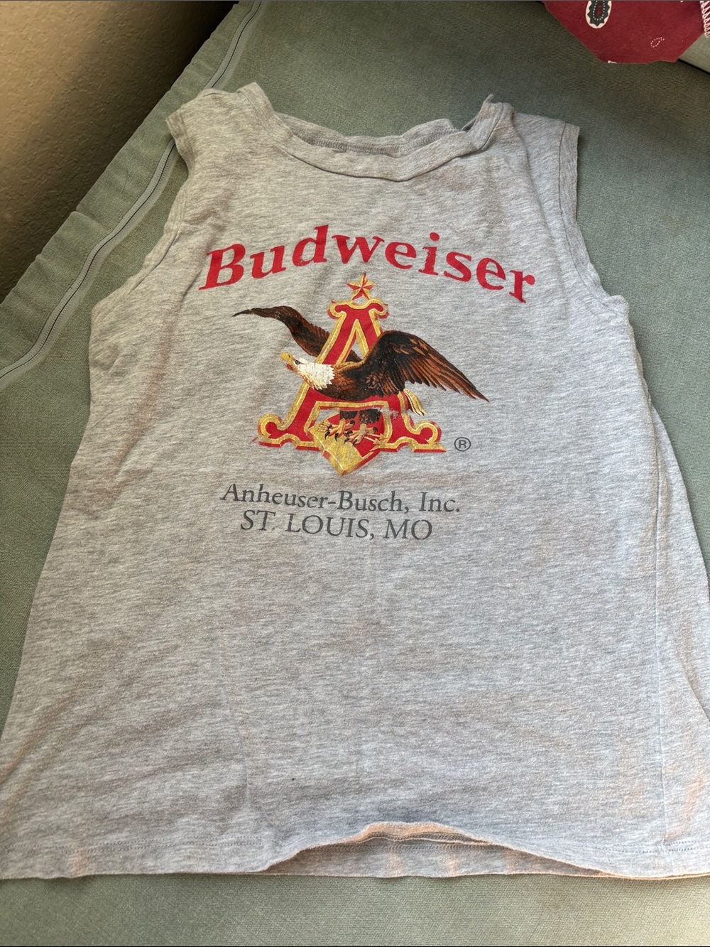 Budweiser Gray women’s tank